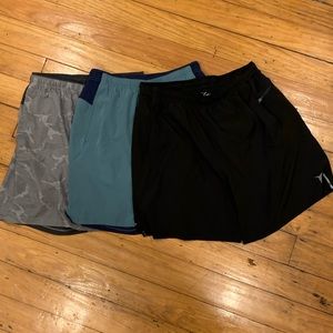 3 pairs of Old Navy run shorts